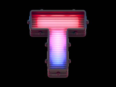 Işık panosu yazı tipi. 