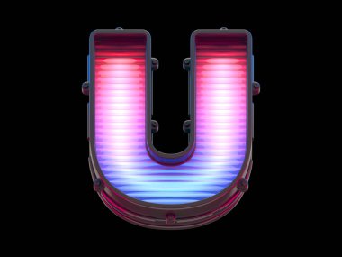 Işık panosu yazı tipi. 