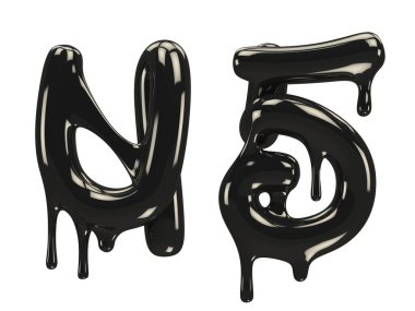 Petrol yazı tipi 3D oluşturma