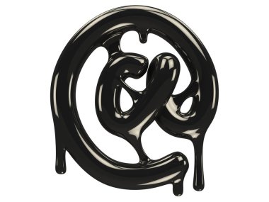 Petrol yazı tipi 3D oluşturma