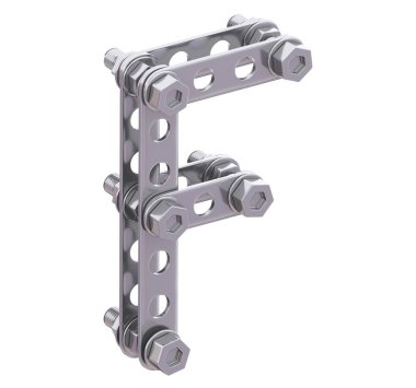 Metalik yapıcı yazı tipi. 3d oluşturma