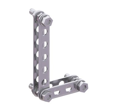 Metalik yapıcı yazı tipi. 3d oluşturma