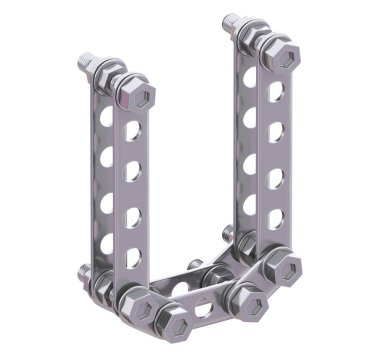 Metalik yapıcı yazı tipi. 3d oluşturma