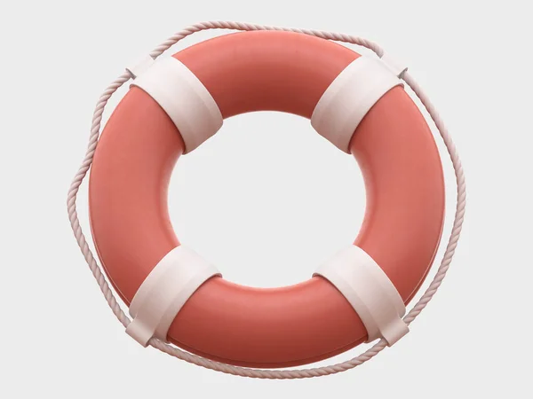 Lifebuoy Betűtípus Renderelés — Stock Fotó