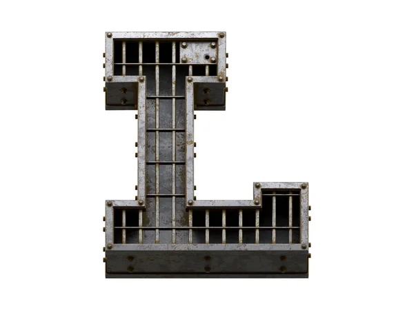 Vězeňské Písmo Vykreslování — Stock fotografie