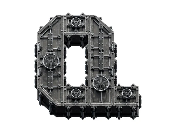 Korunmuş metal depolama yazıtipi. 