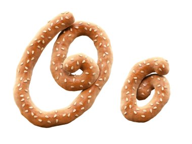Susamlı simit..