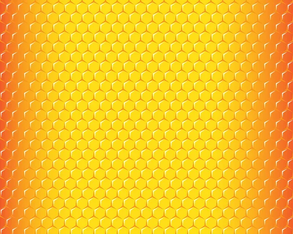 Hexagonal Honeycomb Pattern Background Text Space Can Use Make Wallpaper — Stock Vector