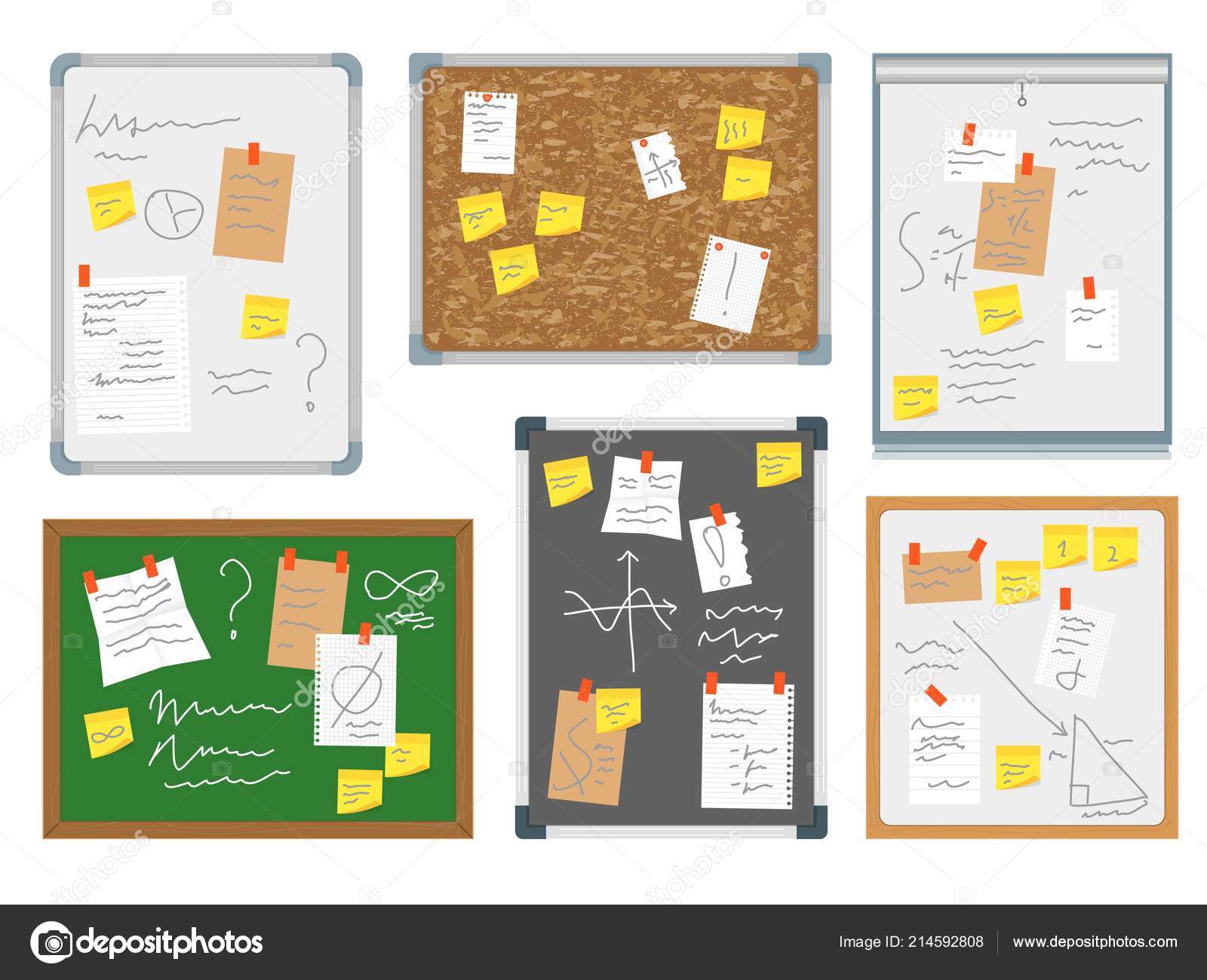 Notice Board Pin Vector