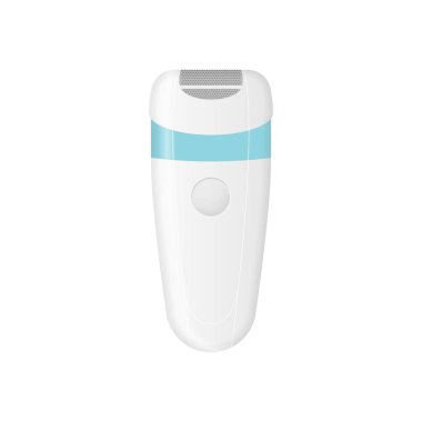 Gerçekçi Detaylı 3d Tıraş Jilet Mockup veya Depilator. Vektör