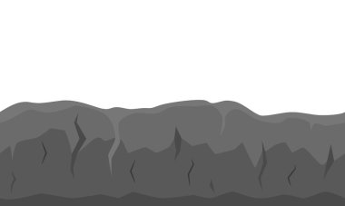 Zemin Taşı Renk Kesiti. Vektör