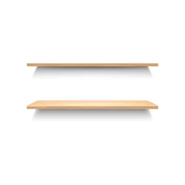 Ρεαλιστική 3d Λεπτομερείς ξύλινες θήκες σετ. Διάνυσμα — Διανυσματικό Αρχείο
