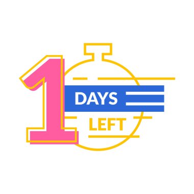 Sol Rozet İnce Çizgisi. Vektör