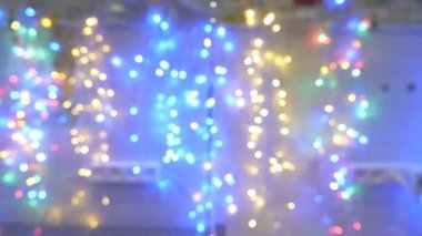 soyut bulanık ışıklar bokeh arkaplan