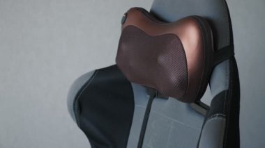 koltukta boyun için elektrikli vibro masaj yastığı
