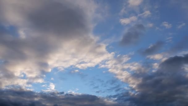 Hermoso día de verano tormenta nube tiempo lapso . — Vídeos de Stock