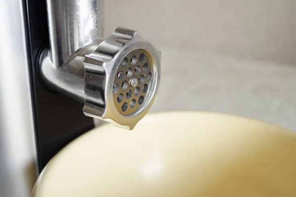 Close-up of a clean electric grinder — Stock Photo, Image