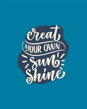 Summer hakkında el yazması kompozisyon. Komik sezon sloganı. Seyahat acentesi ve sahil partisi için ayrı bir el yazısı alıntısı. Pankart, kartpostal, baskı ya da poster için harika bir tasarım. Vektör illüstrasyonu