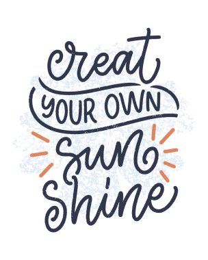 Summer hakkında el yazması kompozisyon. Komik sezon sloganı. Seyahat acentesi ve sahil partisi için ayrı bir el yazısı alıntısı. Pankart, kartpostal, baskı ya da poster için harika bir tasarım. Vektör illüstrasyonu