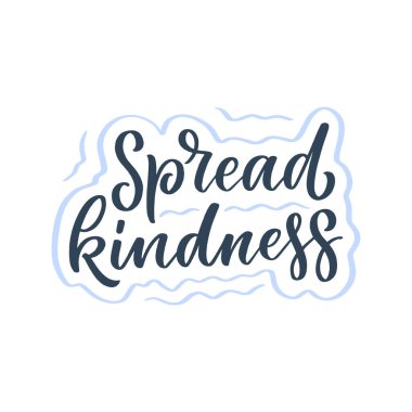 Modern tarzda olumlu harf sloganı. Posterler, baskılar ve moda tasarımı için. El çizimi el yazısı alıntısı. Moda vektör illüstrasyonu.