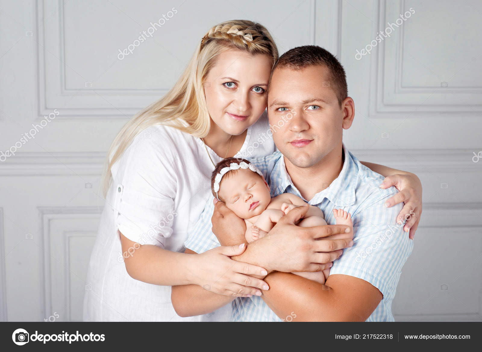 Cute baby with mom and best sale dad