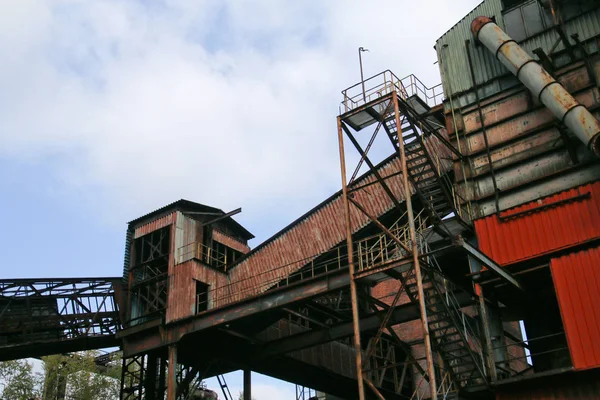 Quadro Área Industrial Abandonada Usado Agora Como Parque Tempo Livre — Fotografia de Stock