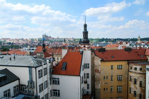 Das Zentrum Von Prag Der Hauptstadt Der Tschechischen Republik Aufgenommen — Stockfoto