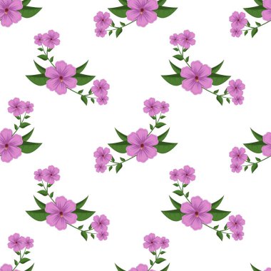 Çiçeksiz desenli illüstrasyon çiçek arkaplanı