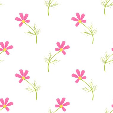 Çiçeksiz desenli illüstrasyon çiçek arkaplanı