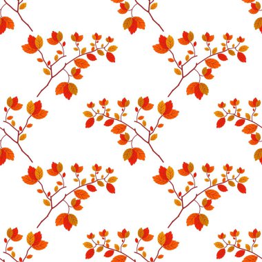 Çiçeksiz vektör desenli illüstrasyon çiçek arkaplanı