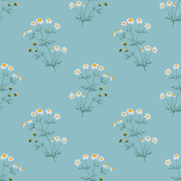 Çiçeksiz vektör desenli illüstrasyon çiçek arkaplanı