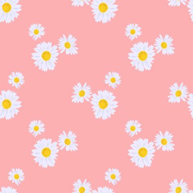 Çiçeksiz vektör desenli illüstrasyon çiçek arkaplanı