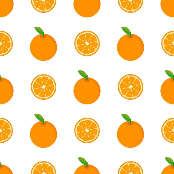 Portakal meyveli kusursuz desen.
