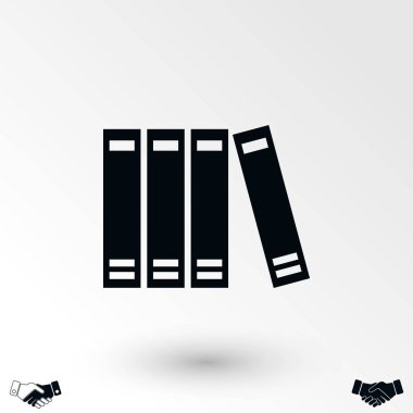 Kitap simge vektör, düz tasarım en iyi vektör simgesi