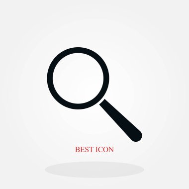 objektif simge vektör, düz tasarım en iyi vektör simgesi