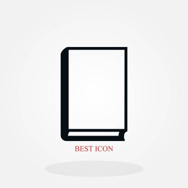 vektör simgeler kitap, tasarım en iyi vektör simgesi düz