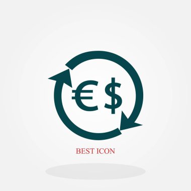 para simge vektör, düz tasarım en iyi vektör simgesi