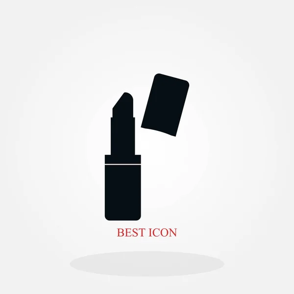 Lipstick Vector Icon Flat Design Best Vector Icon — Stock Vector