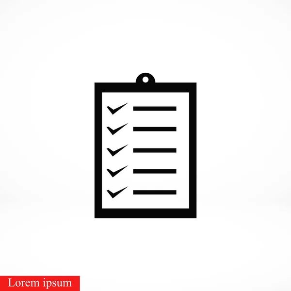 Fekete Vektor Ikonra Lapos Design Legjobb Vector Icon — Stock Vector