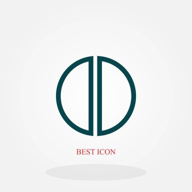 hap simge vektör, düz tasarım en iyi vektör simgesi