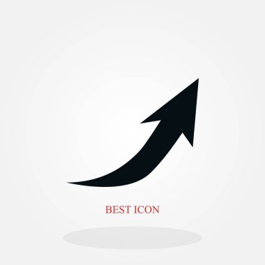 ok icon.vector, düz tasarım en iyi vektör simgesi