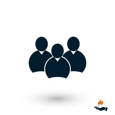 Gro, düz en iyi vektör iconup simge tasarlamak vektör