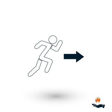 adam simge vektör, düz tasarım en iyi vektör simgesi