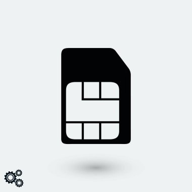 SIKart simgesi, düz tasarım en iyi vektör simgesi