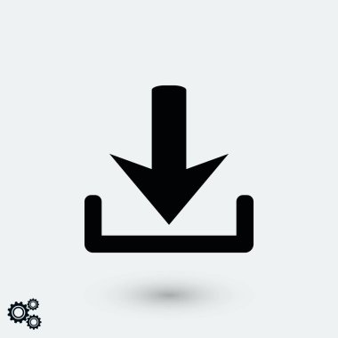 vektör simgesi, düz tasarım en iyi vektör simgesi yükle