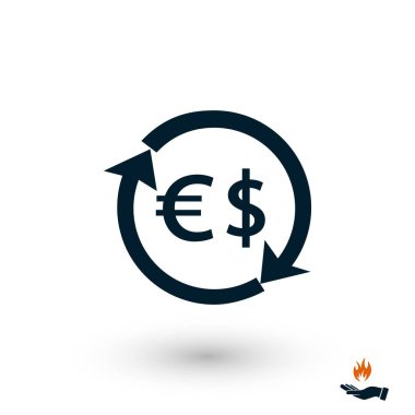 para simge vektör, düz tasarım en iyi vektör simgesi