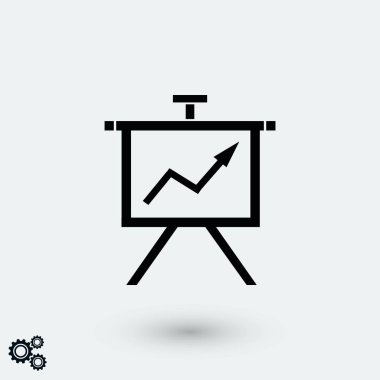 Simge vektör, düz tasarım en iyi vektör simgesi Finans