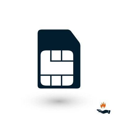 SIKart simgesi, düz tasarım en iyi vektör simgesi