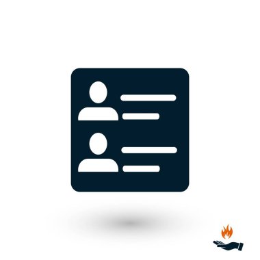 Erkekler simge vektör, düz tasarım en iyi vektör simgesi