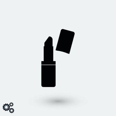 Ruj vektör simgesi, düz tasarım en iyi vektör simgesi